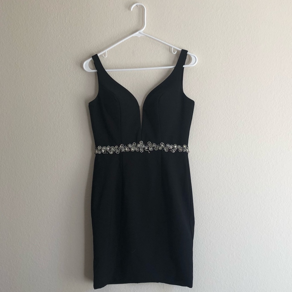 Sherri Hill Black Cocktail 🍸 Dress Size 0